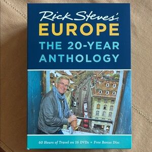 Rick Steves' Europe 20-Year Anthology DVD Set